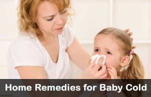 Home remedies for baby cold