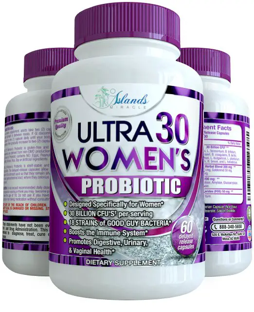  Island's Miracle Ultra 30 Women's Probiotic