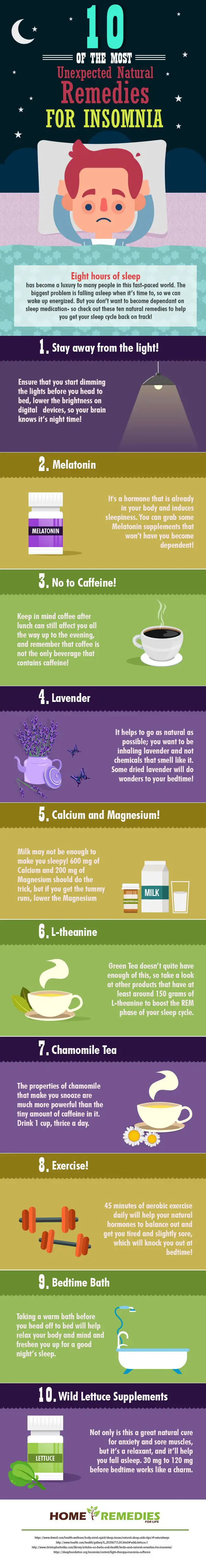 home remedies to fall asleep quickly